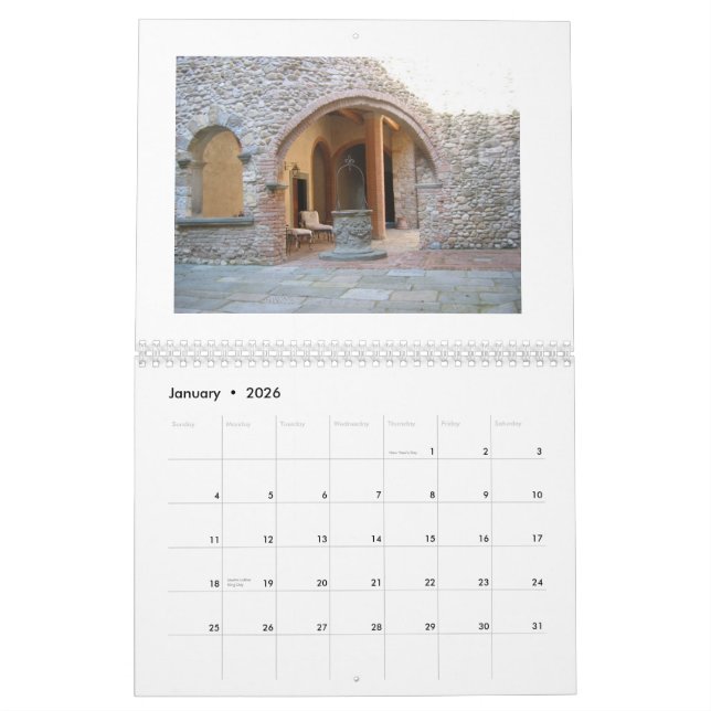 Calendrier Mural Goût et voyage 2009 de l'Italie (Jan 2026)