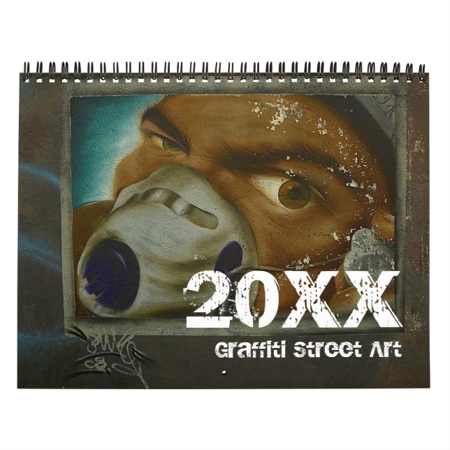Calendrier Mural Graffiti Street Art Calendar 20xx (Protection)