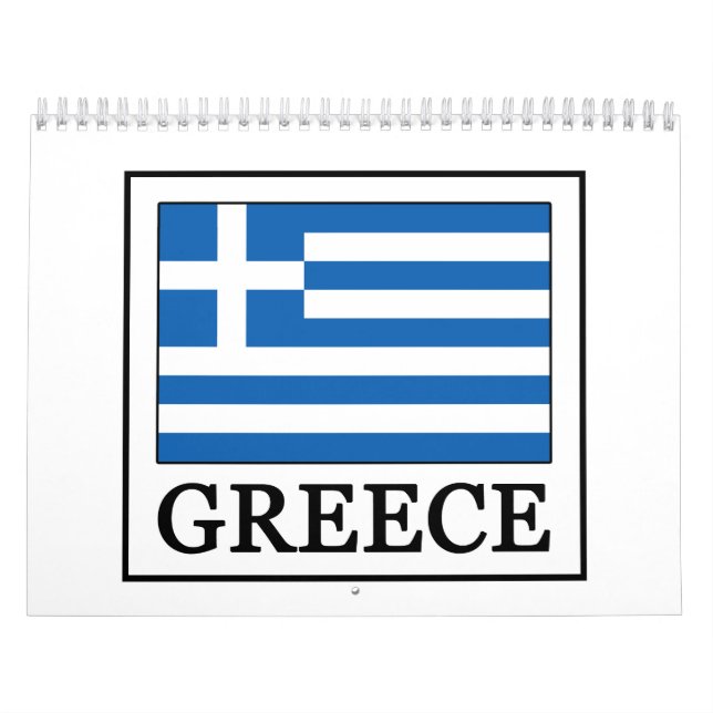 Calendrier Mural Grèce (Protection)