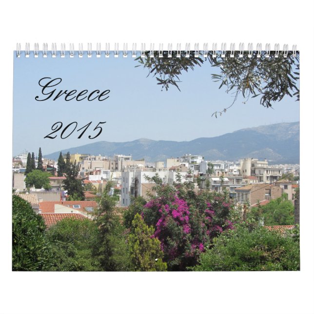 Calendrier Mural Grèce 2015 (Protection)
