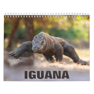 Calendrier mural Iguana 2022