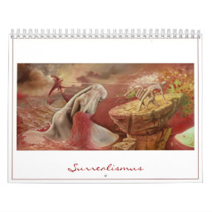 Calendrier Mural Illusions optiques surréalistes