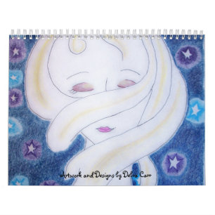 Calendrier Mural Illustration/calendrier inspiré du R-U conceptions