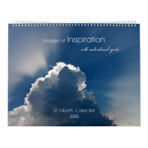 Calendrier Mural Images d'inspiration avec citations motivantes