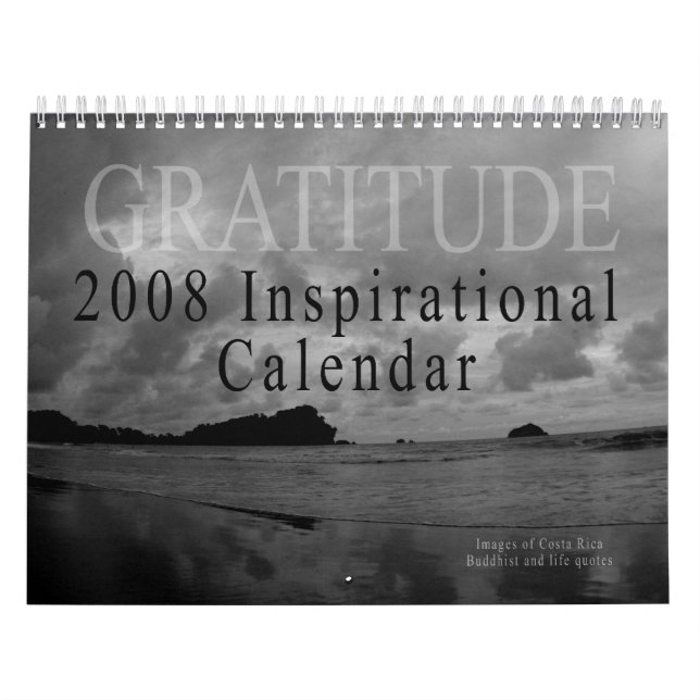 Calendrier Mural Inpirational/calendrier bouddhiste (Protection)