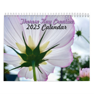 Calendrier mural Inspirationnel 2025 avec contenu