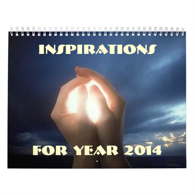Calendrier Mural Inspirations 2013 foi motivationnelle spirituelle (Protection)