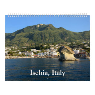 Calendrier mural Ischia de 12 mois
