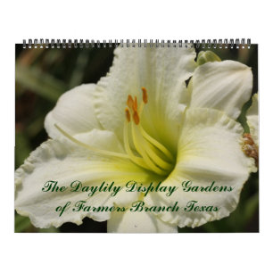 Calendrier Mural Jardin Lily 2023
