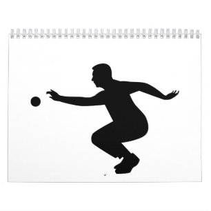 Calendrier Mural Joueur de Petanque