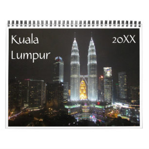 Calendrier Mural kuala lumpur 2025