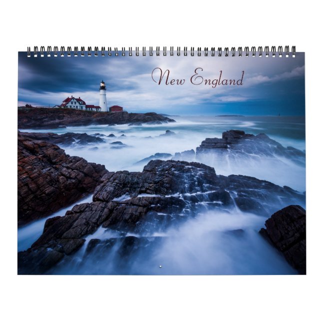 Calendrier Mural La Nouvelle Angleterre (Protection)