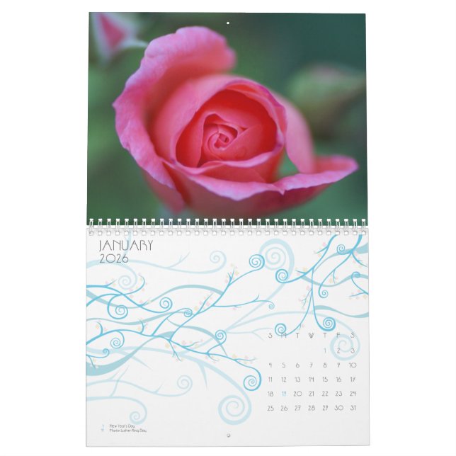 Calendrier Mural La palette de la nature (Jan 2026)