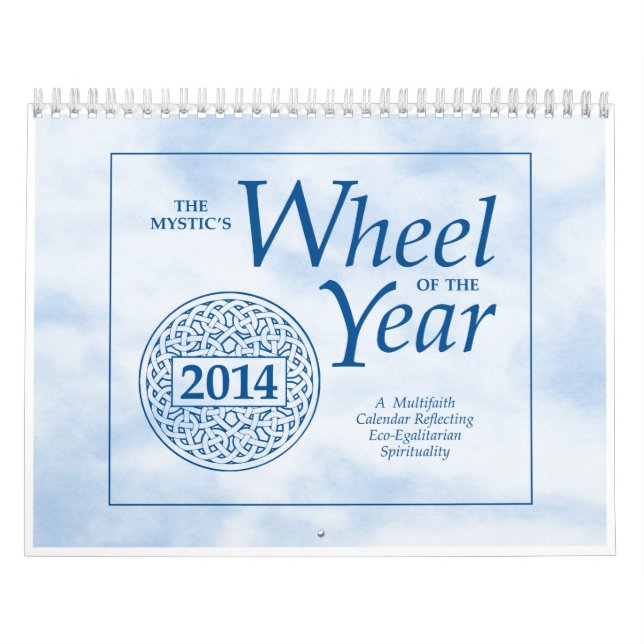 Calendrier Mural La roue mystique de l'année 2014 (Protection)