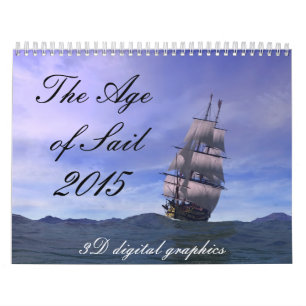 Calendrier Mural L'âge de la voile, 2014
