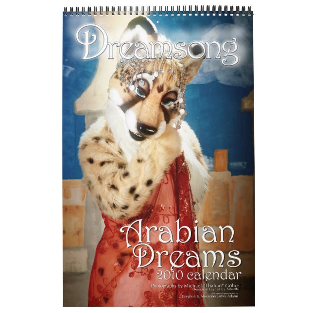 Calendrier Mural L'Arabe rêve 2010 (Protection)