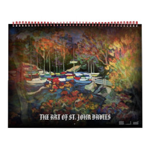 CALENDRIER MURAL L'ART DE ST. JOHN DAVIES
