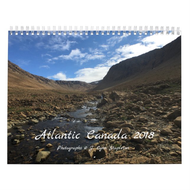 Calendrier Mural Le Canada atlantique 2018 (Protection)