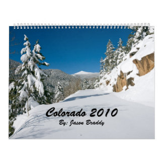 Calendrier Mural Le Colorado 2010
