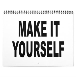 Calendrier Mural Le do-it-yourself lui font vous-même le calendrie