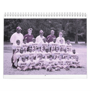 Calendrier Mural Le football de Peaux Rouges d'ab