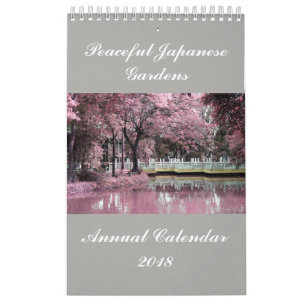 Calendrier Mural Le Japonais paisible fait du jardinage le