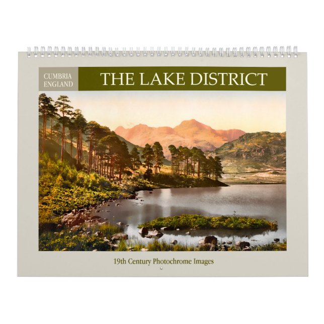 Calendrier Mural Le Lake District Cumbria England 2026 (Protection)