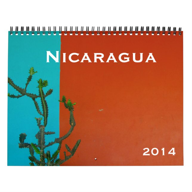 Calendrier Mural le Nicaragua 2014 (Protection)