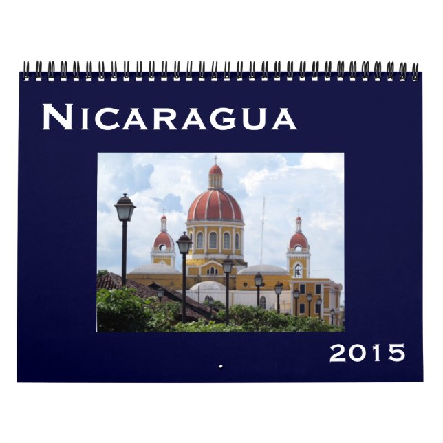 Calendrier Mural le Nicaragua 2015 (Protection)