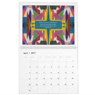 Calendrier Mural Le Suzan 2017 J. Collection Calander