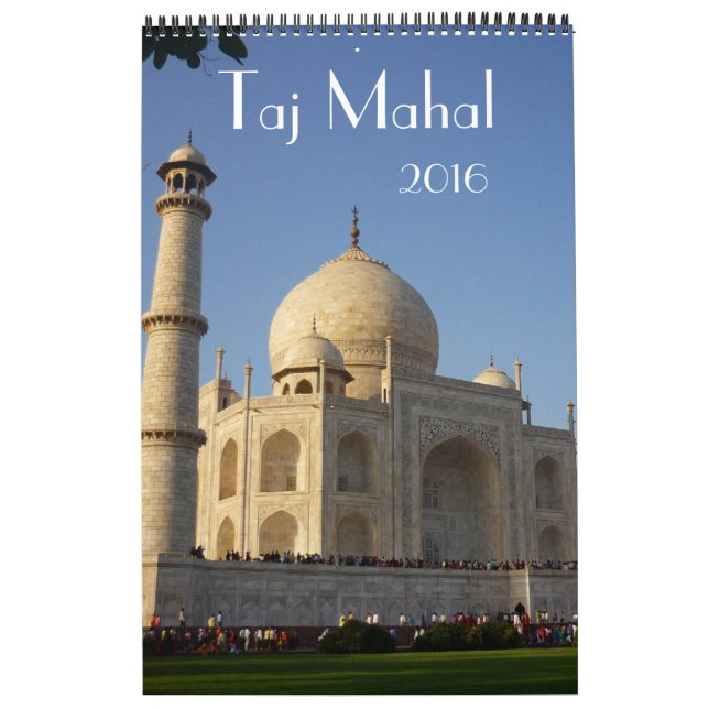 Calendrier Mural le Taj Mahal Inde 2016 (Protection)