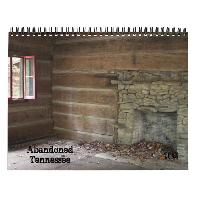 Calendrier Mural Le Tennessee abandonné (Protection)