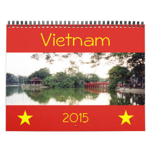 Calendrier Mural le Vietnam 2015