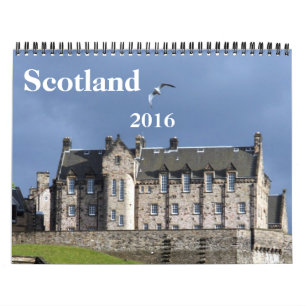Calendrier Mural l'Ecosse 2016