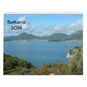 Calendrier Mural Les Balkans 2014