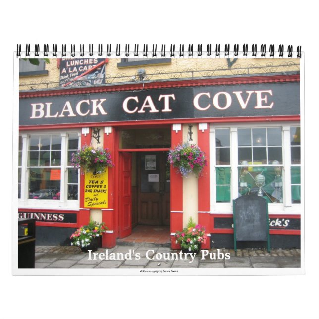 Calendrier Mural Les Country Pubs d'Irlande (Protection)