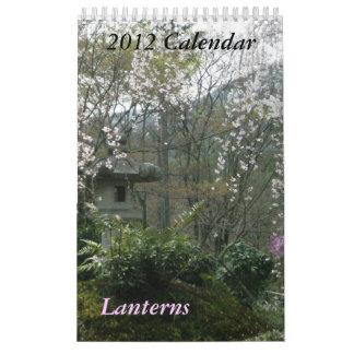 Calendrier Mural Les lanternes classent 2012