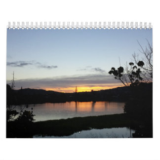 Calendrier Mural Lever de soleil et couchers du soleil