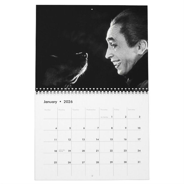 Calendrier Mural L'homme qui rit 1928 (Jan 2026)