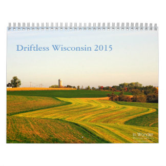 Calendrier Mural L'inconduite du Wisconsin en 2015