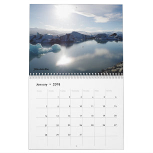 Calendrier Mural L'Islande enchantant