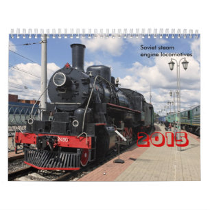 Calendrier Mural Locomotives
