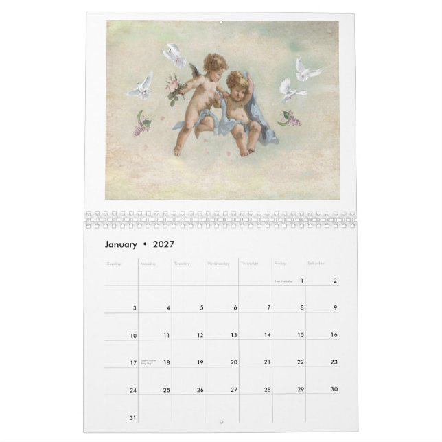 Calendrier Mural Lovely (Jan 2027)