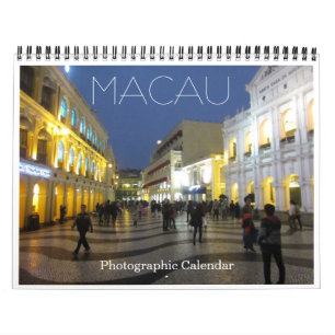 Calendrier Mural macau 2025
