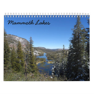 Calendrier Mural Mammoth Lakes