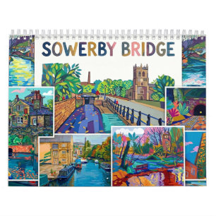 Calendrier mural mensuel du patrimoine de Sowerby 