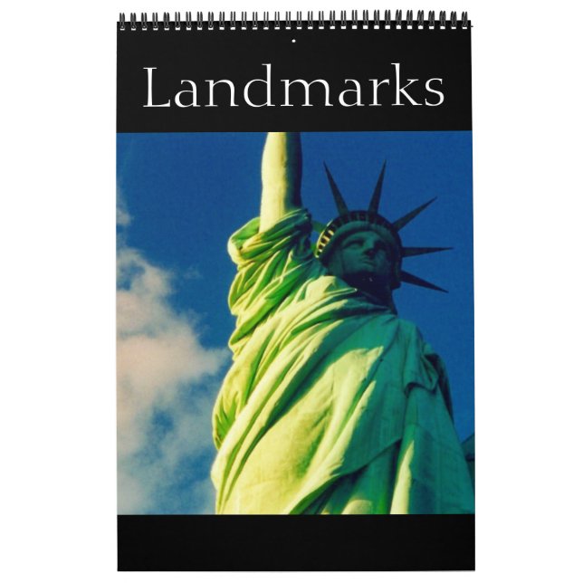 Calendrier Mural monuments du monde (Protection)
