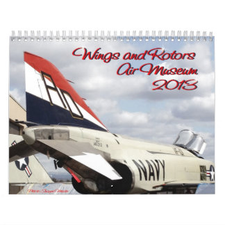 Calendrier Mural Musée d'air d'ailes et de rotors
