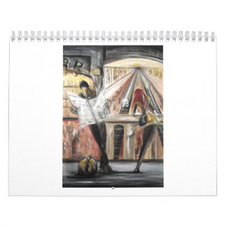 Calendrier Mural Musique et danse dans la ville