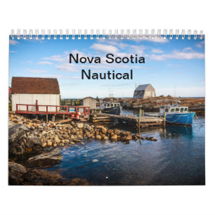 Calendrier Mural Nautique de la Nouvelle-Écosse